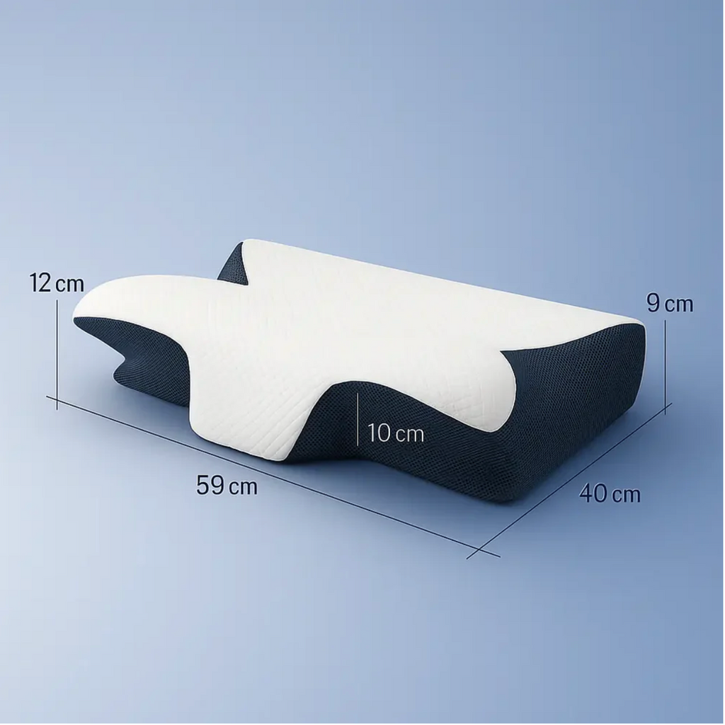 Ergonomic Memory Foam Neck Pillow