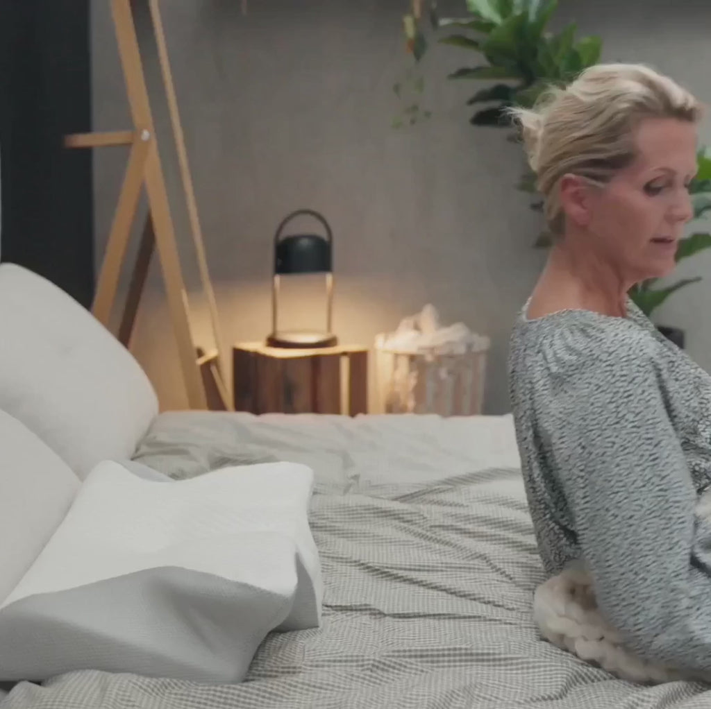 Ergonomic Memory Foam Neck Pillow